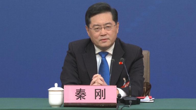 China&#39;s Foreign Minister Qin Gang talks tough on US relations
