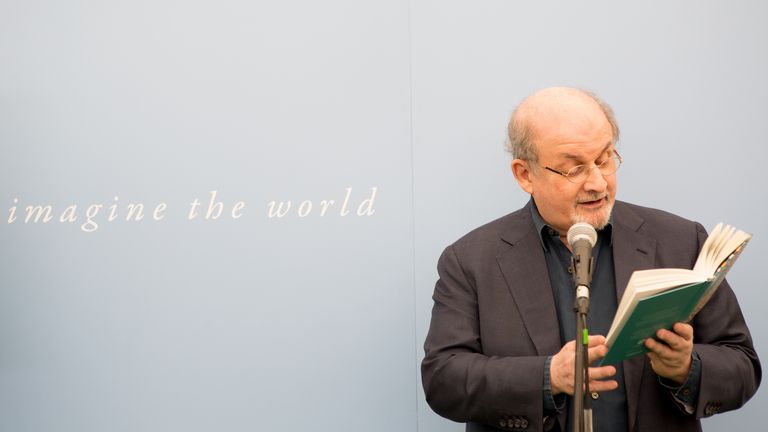 Sir Salman Rushdie and Heartstopper creator to be honoured with medals at major book festival