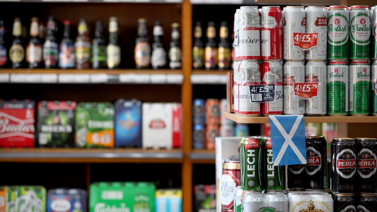 Scotland became the first country in the world to introduce minimum unit pricing for drinks