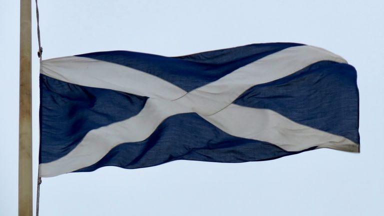 Sheffield City Council accidentally flew the Saltire instead of the flag of St David on 1 March 2023. Pic: The Steel City Snapper