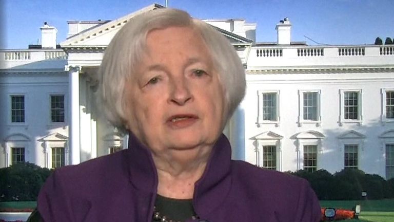 Silicon Valley: US Treasury Secretary Janet Yellen rules out bailout for bank