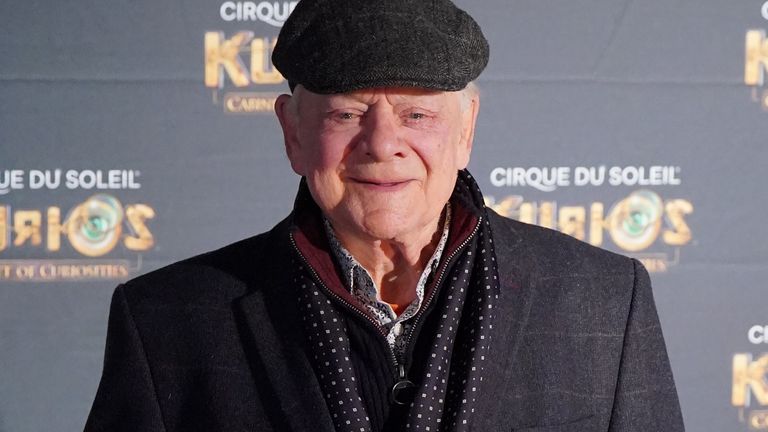 Sir David Jason attends the premiere of Cirque du Soleil&#39;s Kurios: Cabinet of Curiosities at the Royal Albert Hall, London