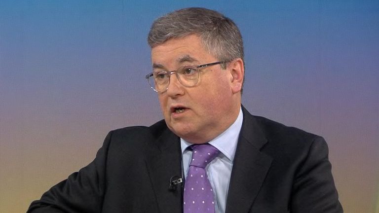 Sir Robert Buckland tells Sky News the government 'isn't seeking to break international law' over migrant crossings