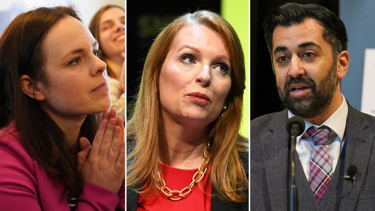 Kate Forbes, Ash Regan and Humza Yousaf will be grilled by Sky News