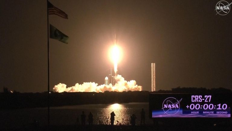 SpaceX launched Dragon’s 27th Commercial Resupply Services mission to the International Space Station on Tuesday.