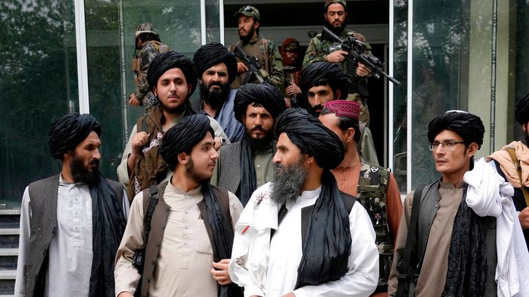 Taliban officials in 2022. Pic: AP