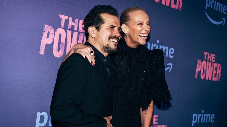 The Power stars John Leguizamo and Toni Collette at The Power New York premiere. Pic: Alyssa Greenberg/Prime Video/Amazon Studios