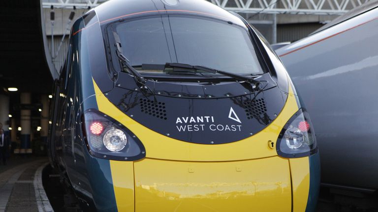 Avanti West Coast train as operator handed a short-term contract extension by DfT