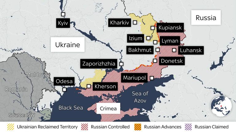 Ukraine map