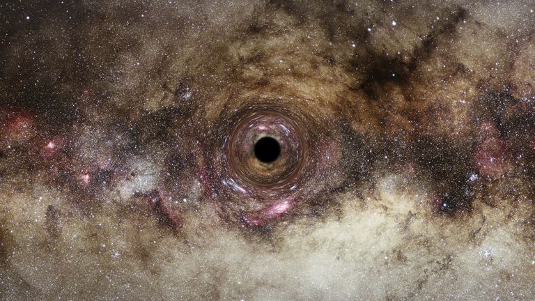 Ultramassive black hole around 33 billion times the mass of the sun discovered by UK astronomers