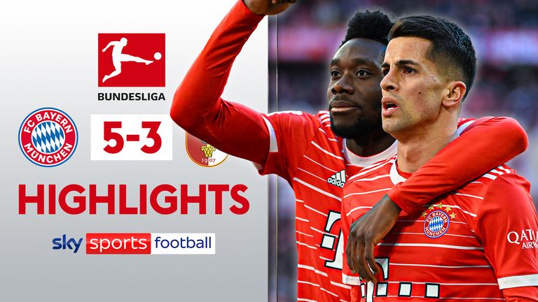 Bayern Munich 5-3 FC Augsburg | Bundesliga highlights | Video | Watch Show | Sky Sports