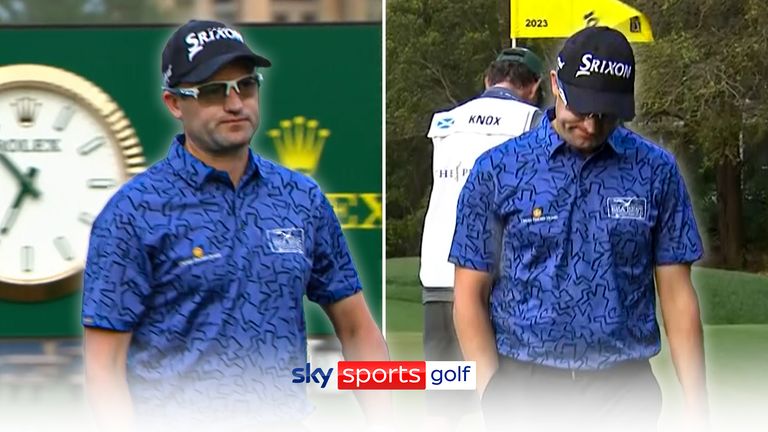 ‘Should we call it a day’ | Russell Knox’s ‘ugly’ triple bogey start