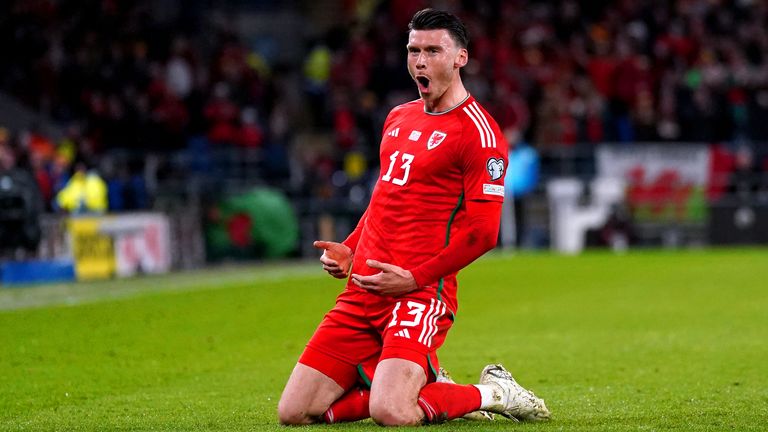 Kieffer Moore opened the scoring for Wales