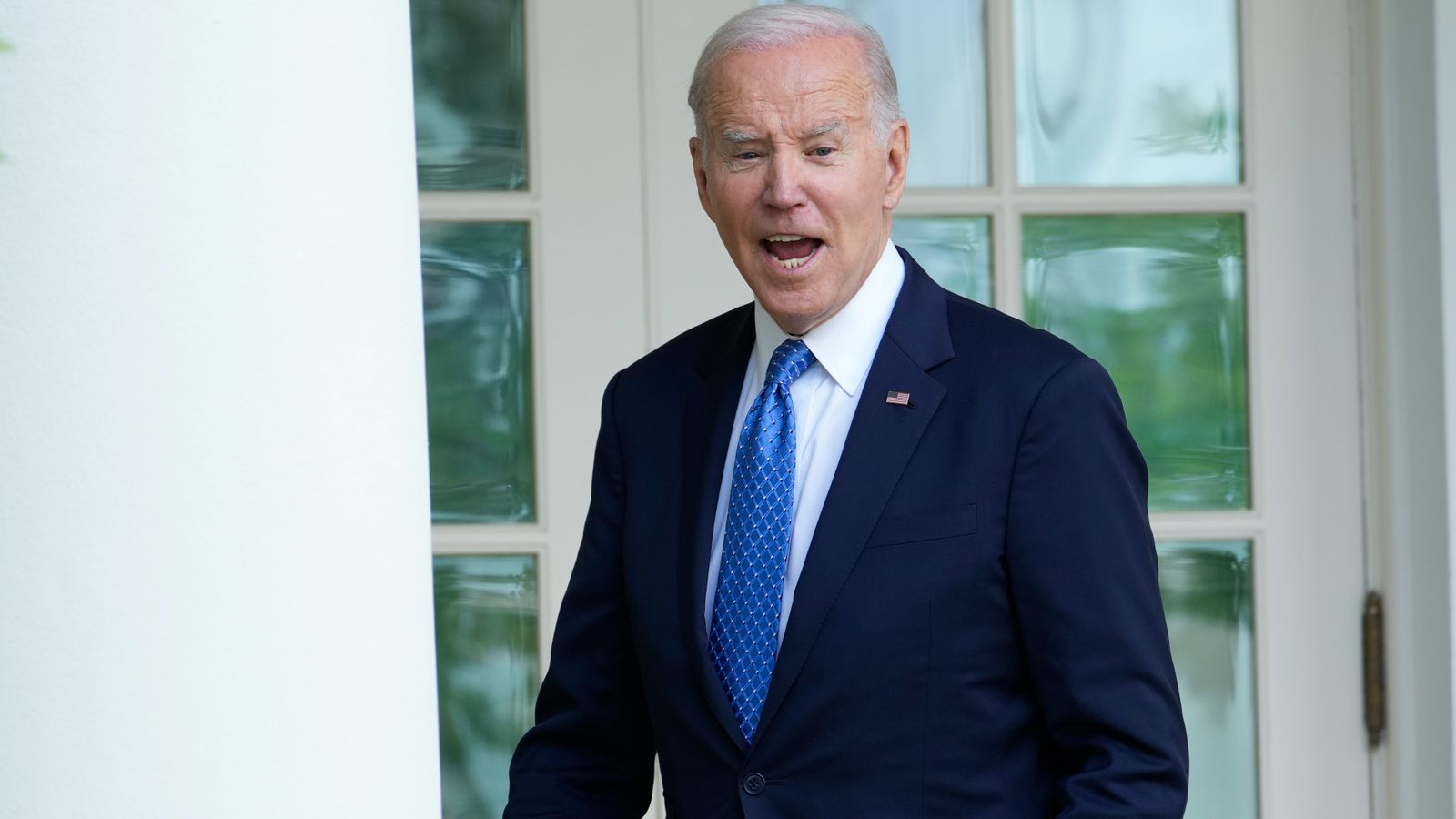 Joe Biden tells Sky News he will run for re-election