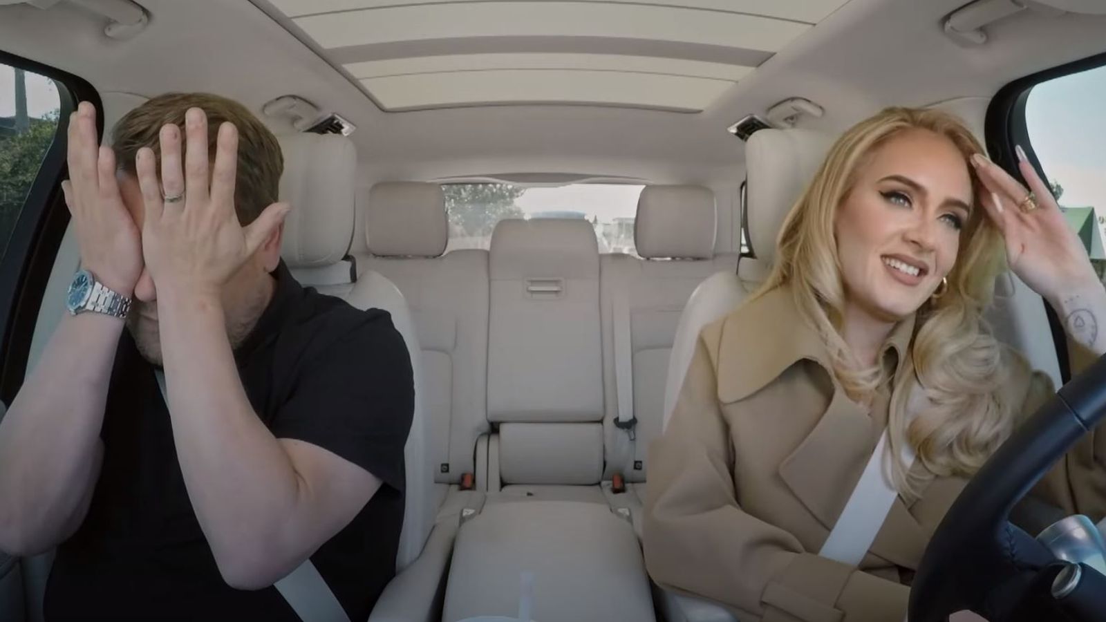 James Corden and Adele brought to tears in final Carpool Karaoke Ents