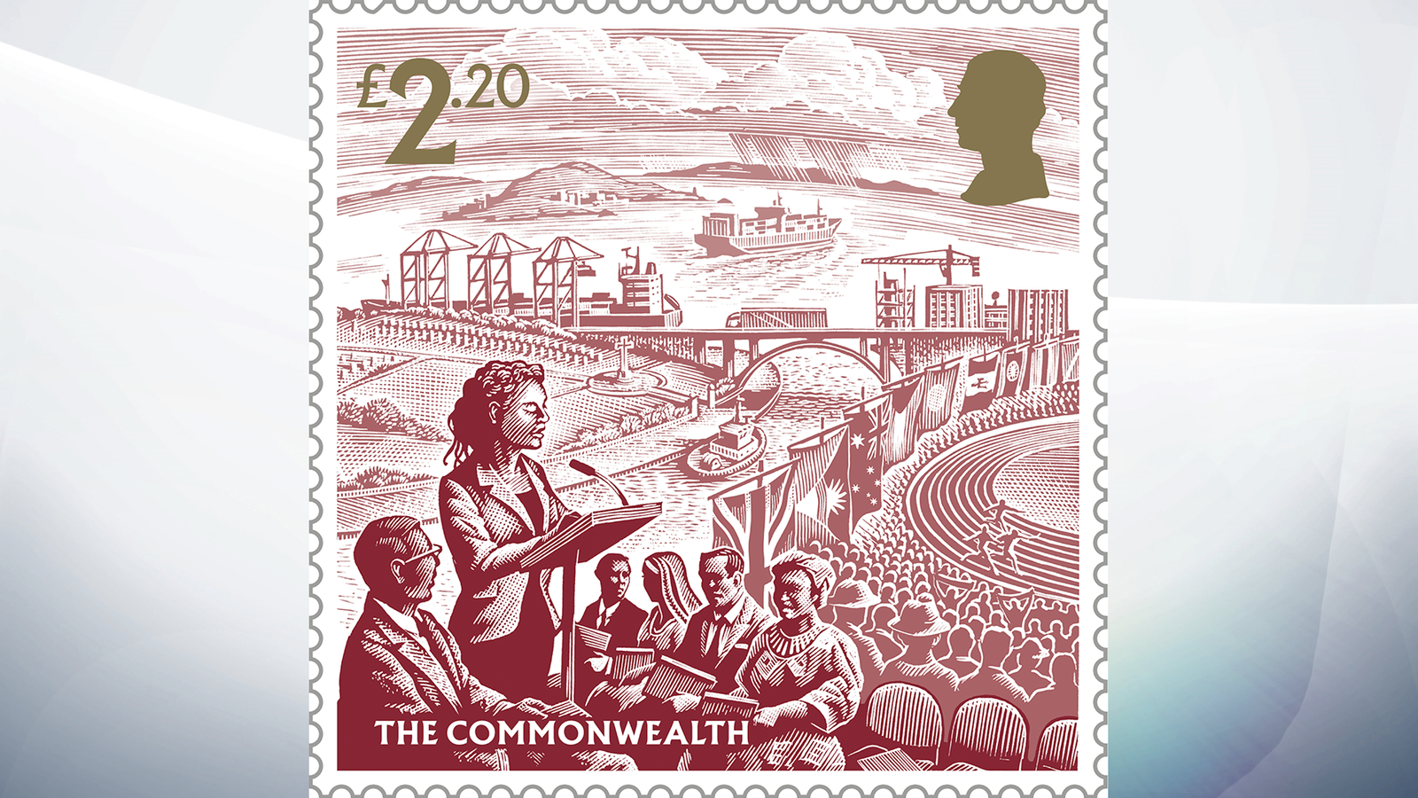 Coronation stamps issued by Royal Mail in honour of King Charles and ...