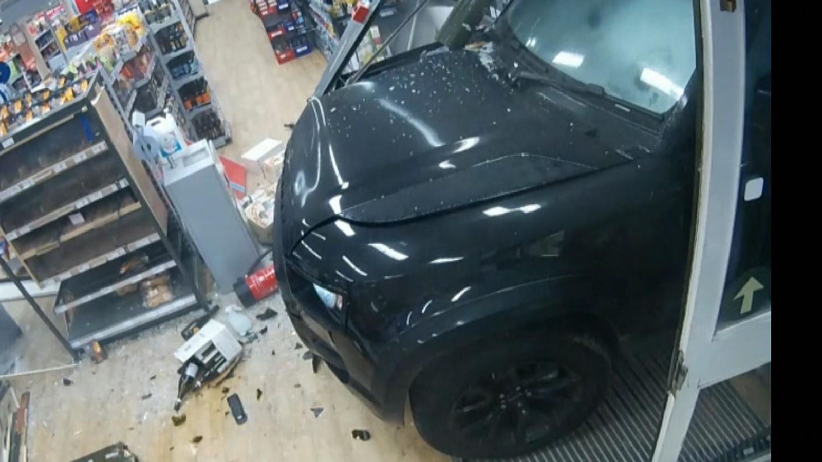 Danny Graham: Video shows ex-Premier League footballer crash car into shop after drinking 'up to 10 pints'