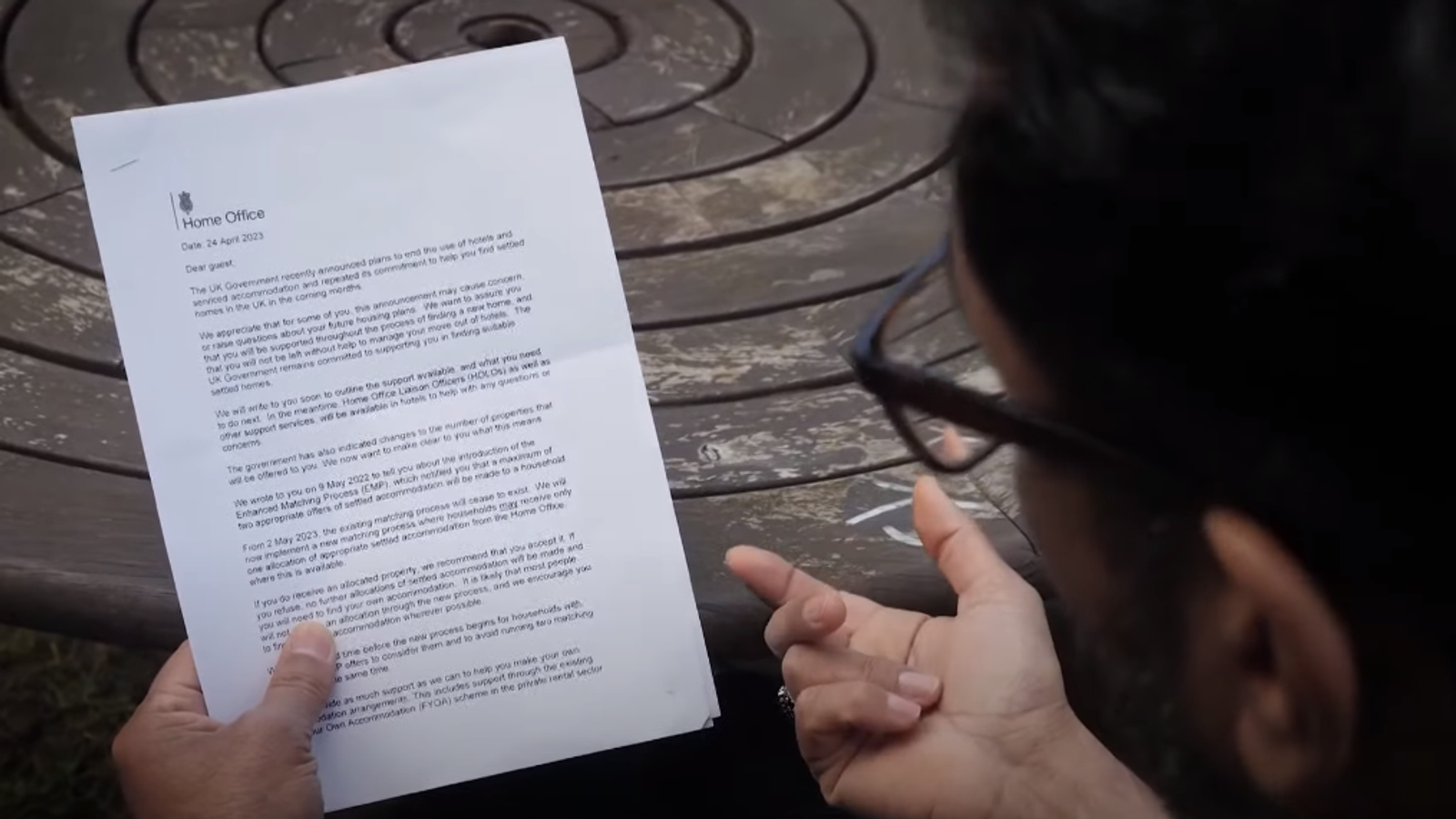 Afghan refugees told by Home Office they will have to find their own