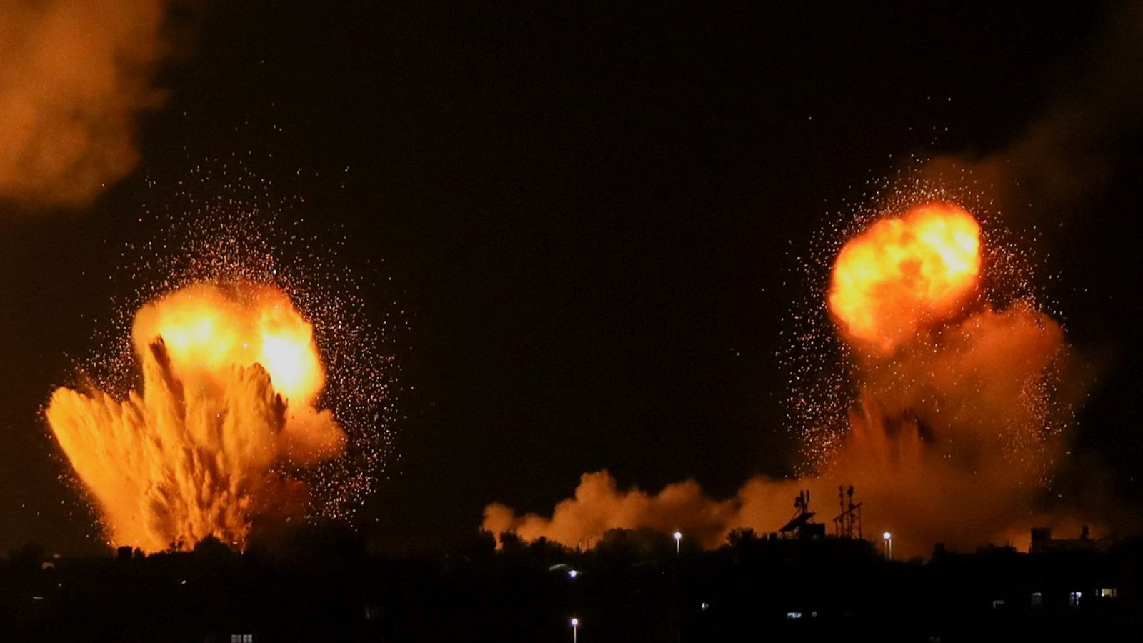 Israel strikes Lebanon and Gaza following rocket attacks