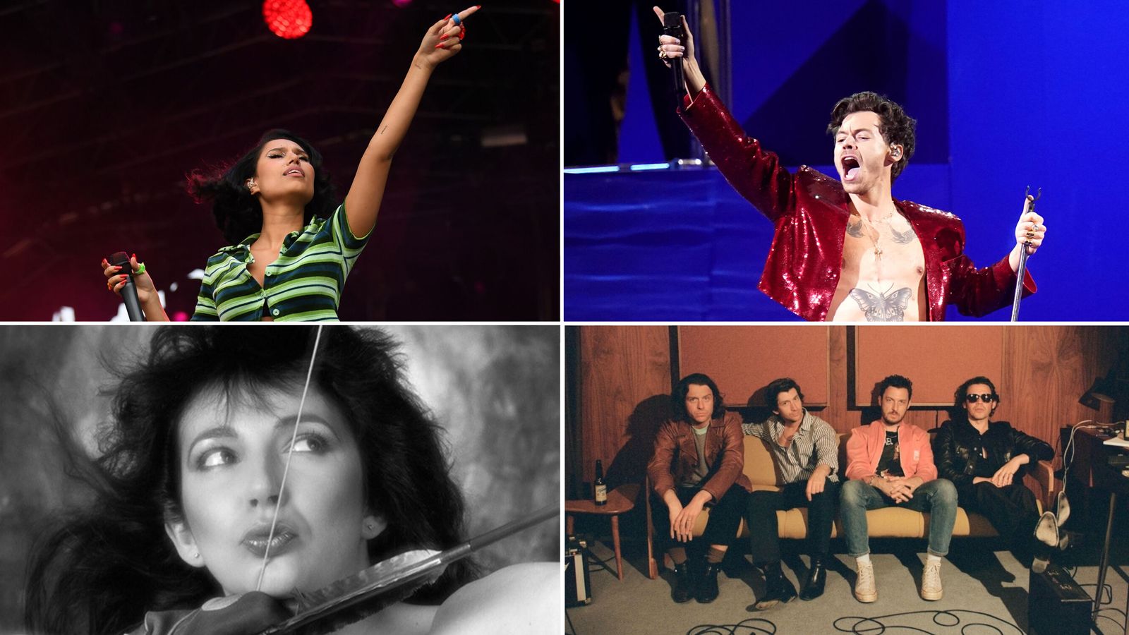 Harry Styles, Kate Bush, Raye and Arctic Monkeys among songwriters nominated for Ivor Novello Awards