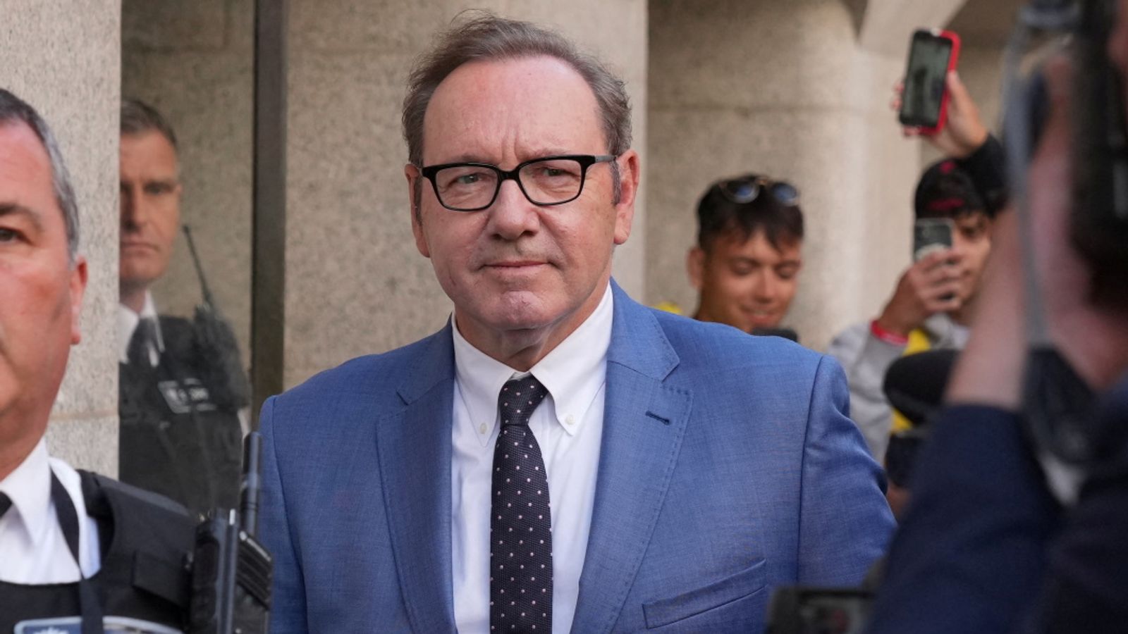 Kevin Spacey appears in court via video link as UK trial date set for sexual offence charges