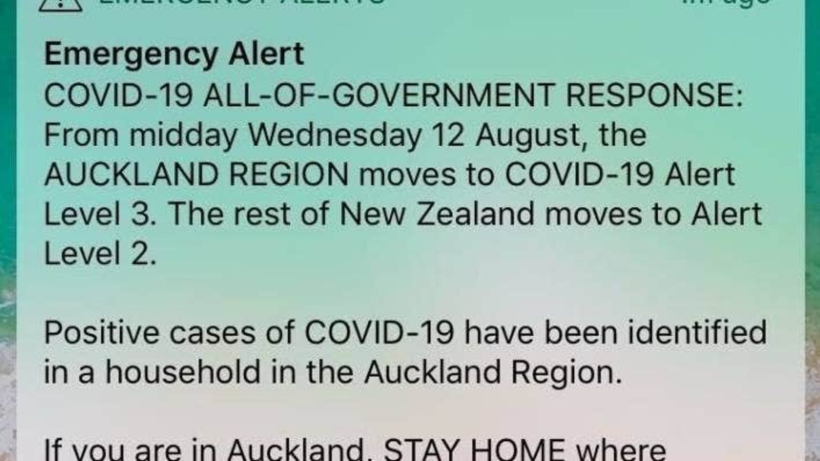 Emergency alerts How they work in other countries including a few