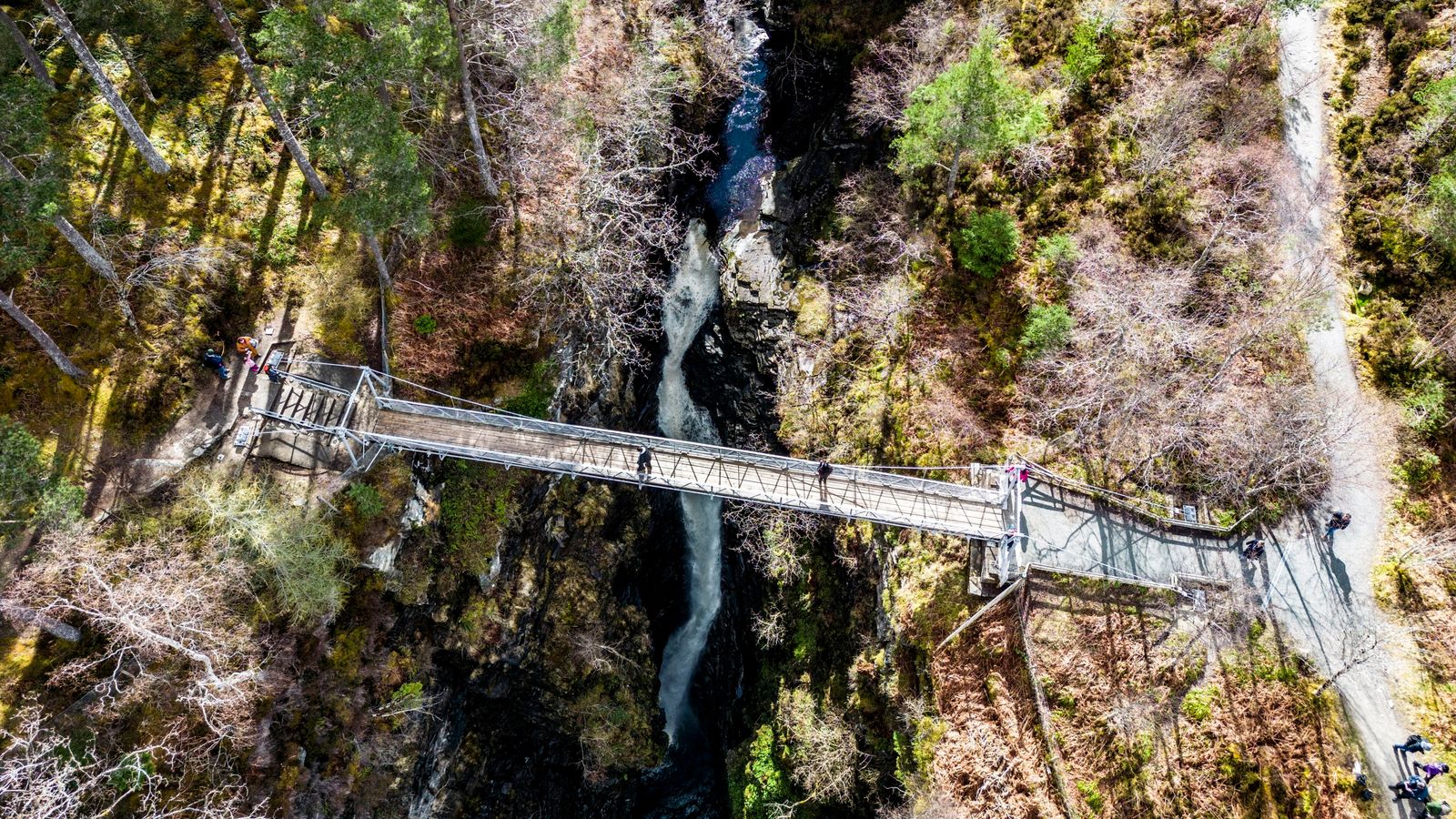 New visitor centre opens at 'ugly hollow' Corrieshalloch Gorge in the ...