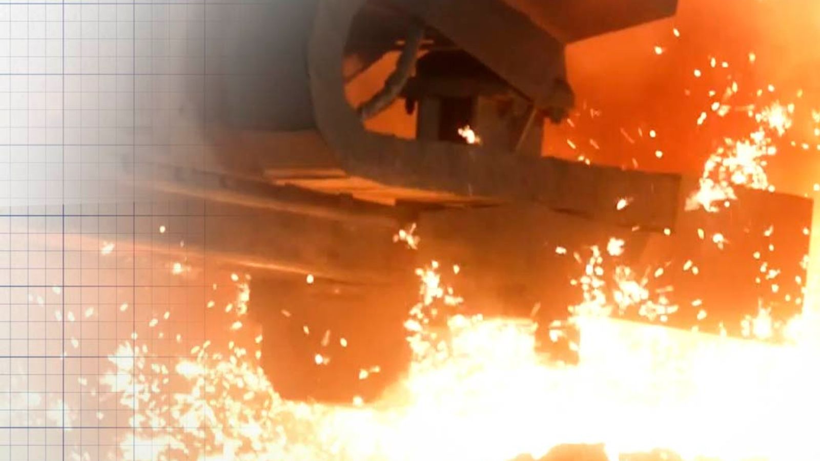 Rock and metal: How to make steel | News UK Video News | Sky News