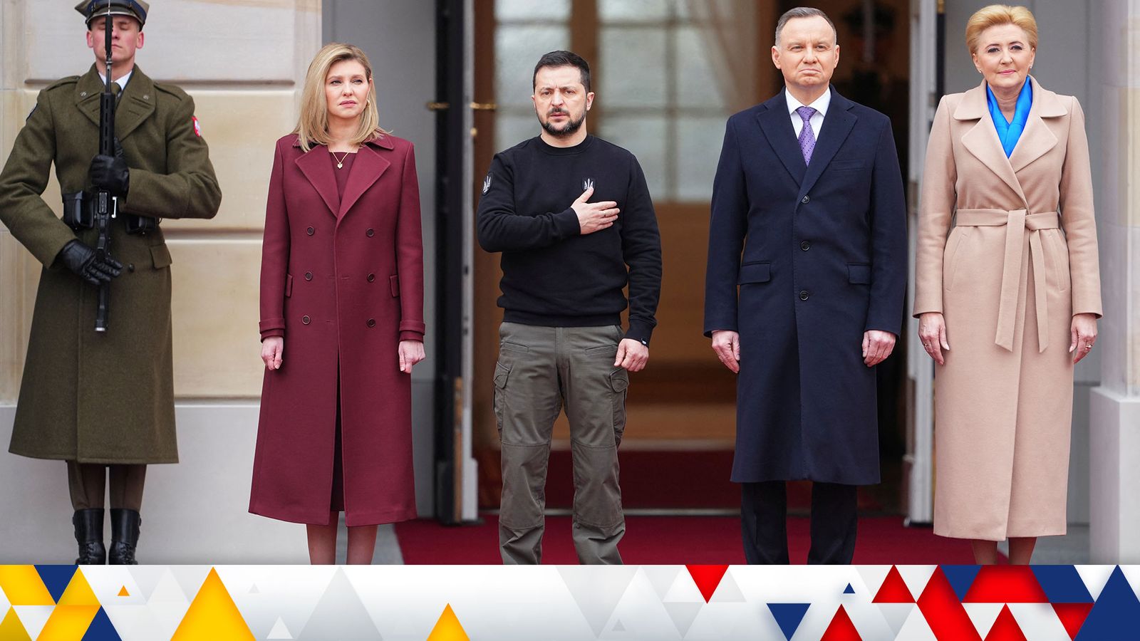 Ukraine war latest Zelenskyy arrives in Poland for 'war and grain
