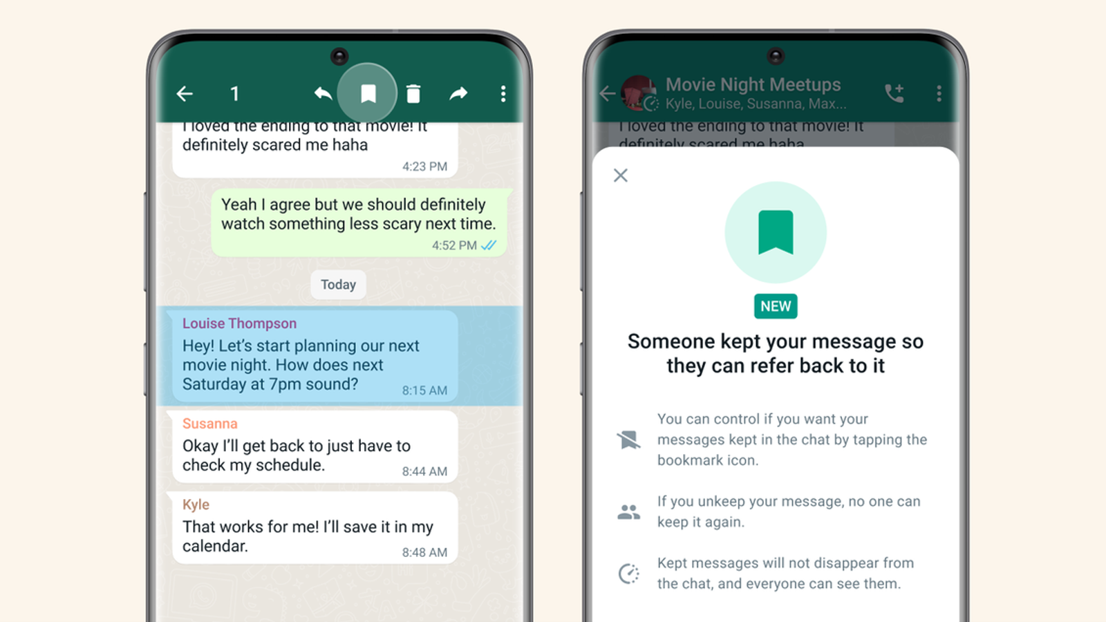 WhatsApp ahora permitirá que los usuarios sigan desapareciendo mensajes, pero el remitente sabrá y podrá decir que no |  noticias de ciencia y tecnologia