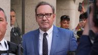 Actor Kevin Spacey leaves the Central Criminal Court after attending a hearing over charges related to allegations of sex offences, in London, Britain, July 14, 2022. REUTERS/Maja Smiejkowska 