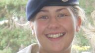 Army officer cadet Olivia Perks