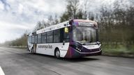Undated handout photo issued by Alexander Dennis of the Alexander Dennis Enviro200AV CAVForth self-driving bus which will begin public services next month in what is believed to be a world first. Stagecoach announced the ground-breaking scheme over Scotland's Forth Road Bridge will launch on May 15. It will cover a 14-mile route between the Ferrytoll park and ride in Fife and the Edinburgh Park train and tram interchange. Issue date: Tuesday April 4, 2023.