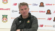 Phil Parkinson, Wrexham manager, speaking to media ahead of crucial clash against Boreham Wood.