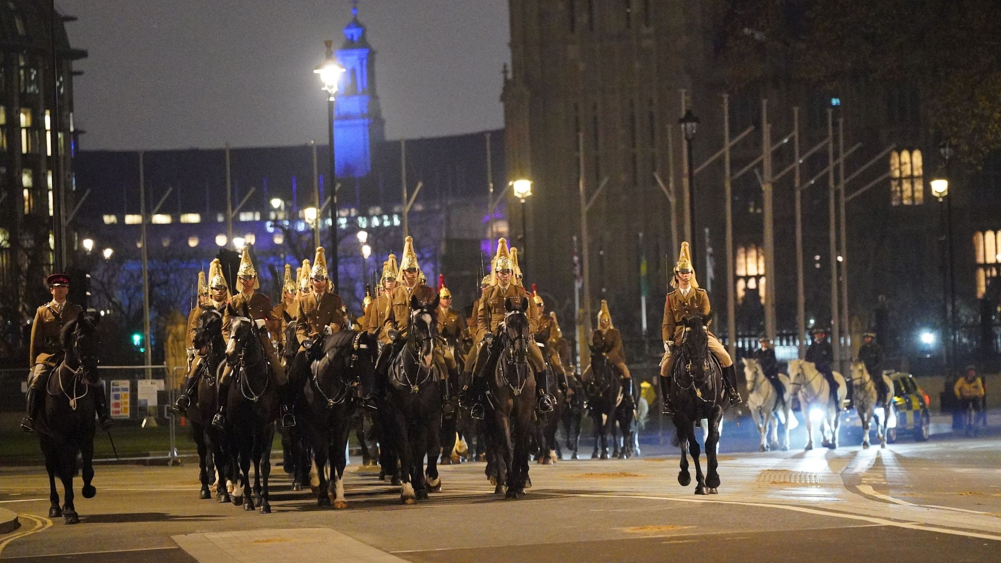 King's Coronation: Sneak Peek As Midnight Rehearsals Held | UK News ...