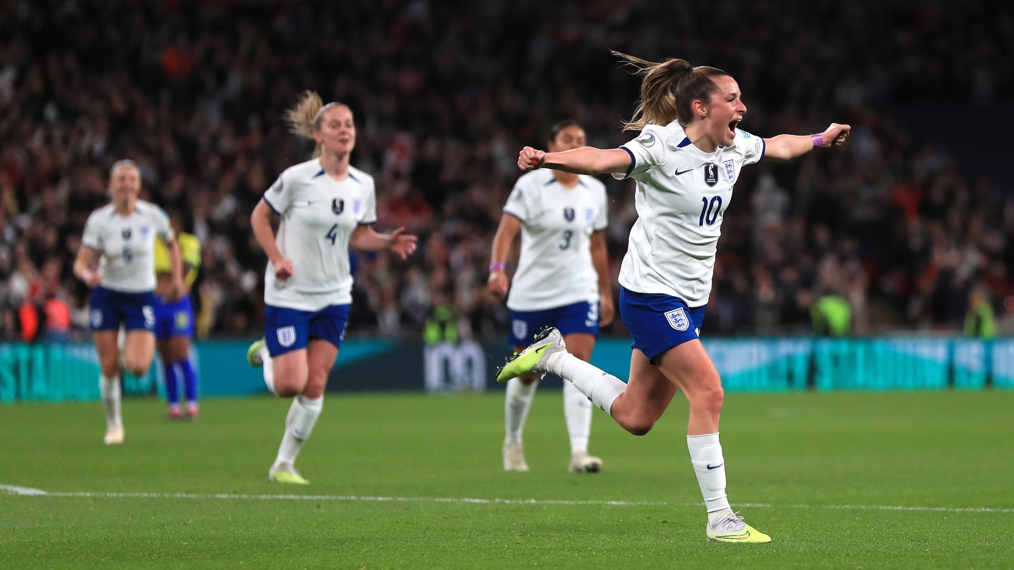 England's Lionesses Beat Brazil In First-ever Women's Finalissima After ...