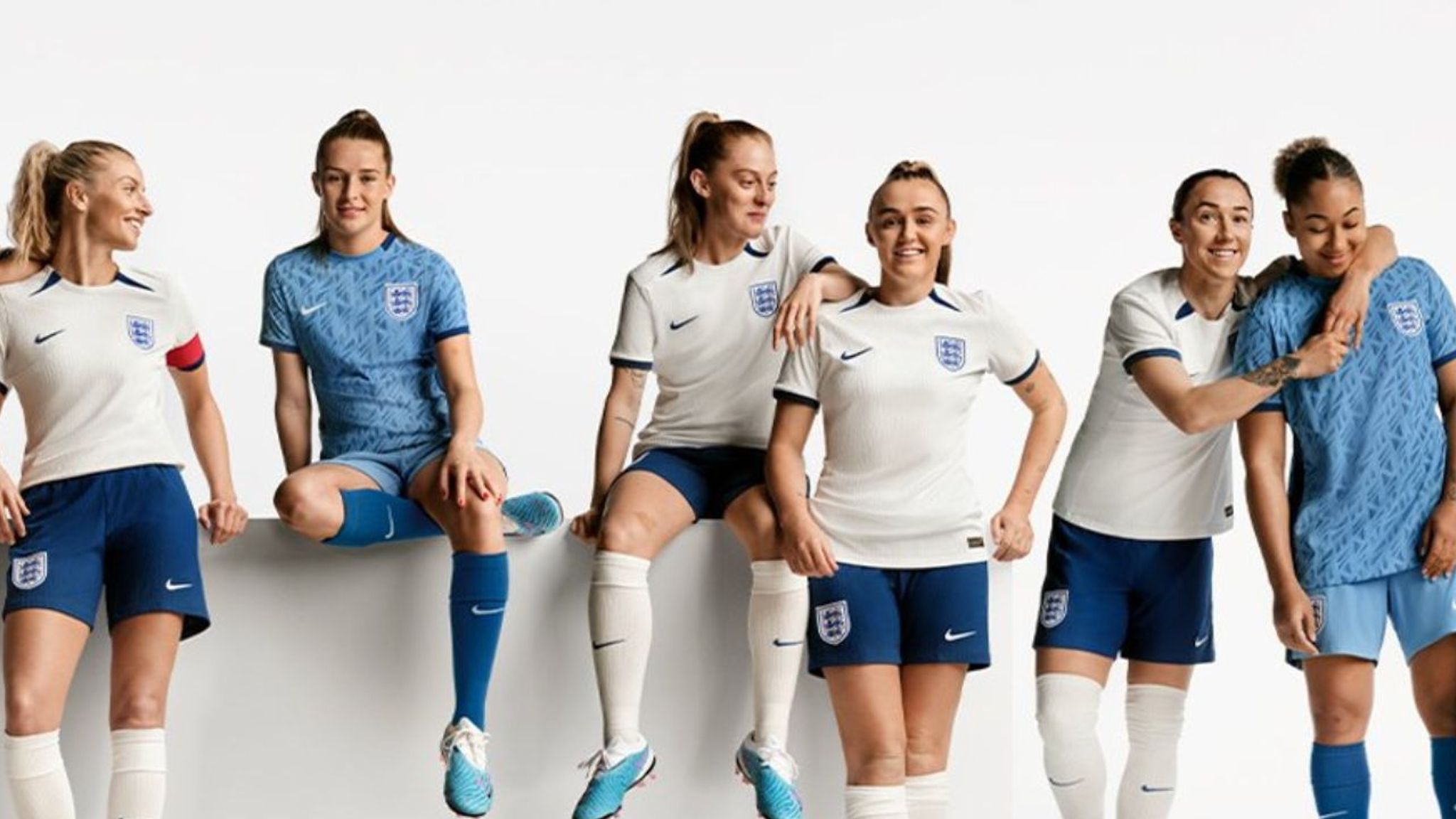 England's Lionesses unveil kit change after concerns about white shorts UK News Sky News