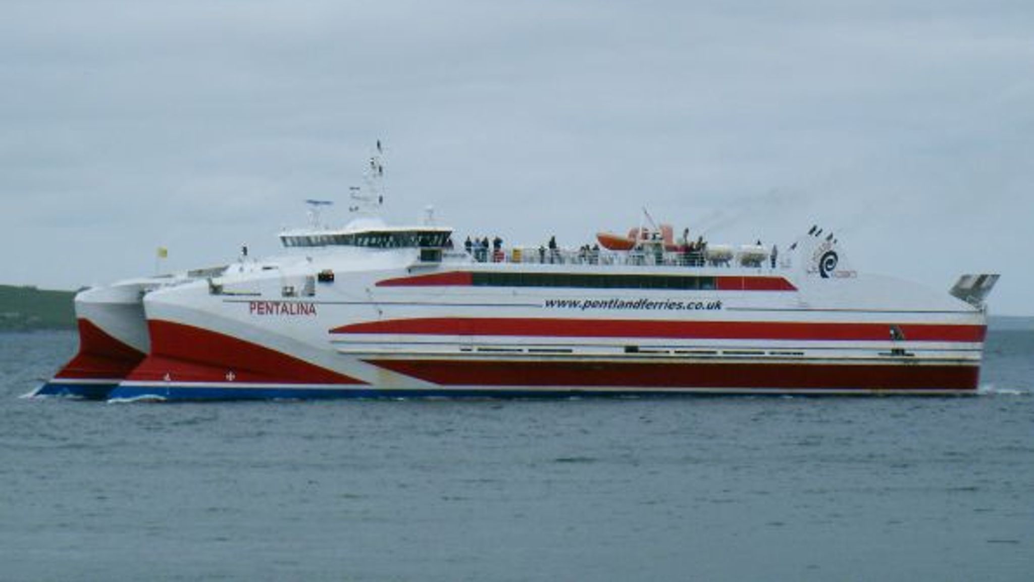 Orkney ferry MV Pentalina runs aground with RNLI scrambled to rescue 60 ...