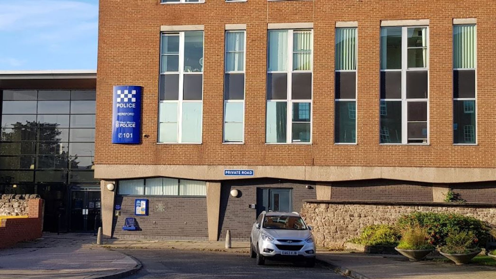 Hereford police station closed after grenade handed in by member of the