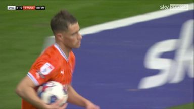 Yates adds a consolation for Blackpool from close range