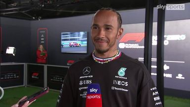 Hamilton 'so, so happy' after Mercedes improvement