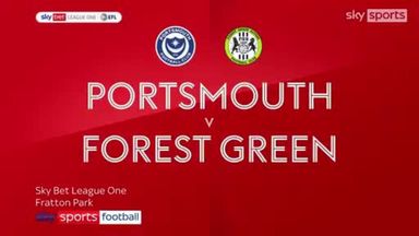 Portsmouth 1-0 Forest Green