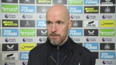 Ten Hag: Newcastle wanted to win more | Man Utd will bounce back