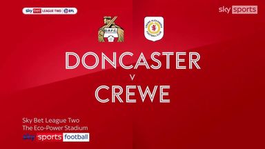 Doncaster 0-2 Crewe