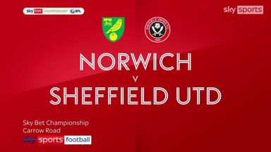 Norwich City 0-1 Sheffield Utd 
