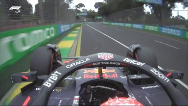 Watch onboard as Verstappen takes pole in Australia