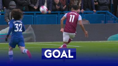 Watkins' 'cheeky' lob gives Villa lead at Chelsea