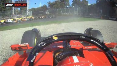Leclerc crashes out of contention on opening lap
