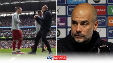 'Ask Tsimikas if I lack respect' - Pep frustrated by celebration question