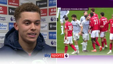 Johnson: I felt some sort of spit come towards my face
